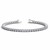 Lab Grown Round Diamond Tennis Bracelet in 14k White Gold (6 cctw F/G  VS2/SI1)