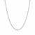 Diamond Cut Cable Link Chain in 18k White Gold (1.40 mm)