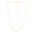 Adjustable Snake Chain in 14k Yellow Gold (0.80 mm)