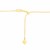 Adjustable Snake Chain in 14k Yellow Gold (0.80 mm)