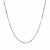 Adjustable Snake Chain in 14k White Gold (0.80 mm)