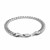 Miami Cuban Semi Solid Bracelet in 14k White Gold  (7.00 mm)