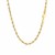 Solid Diamond Cut Rope Chain in 10k Yellow Gold (3.00 mm)