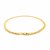 Braided Foxtail Anklet in 14k Yellow Gold (3.5 mm)