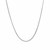 Round Box Chain in 14k White Gold (1.3 mm)