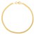 14k Yellow Gold 7 inch Mini Cube Bracelet (2.60 mm)