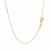 Diamond Cut Cable Link Chain in 14k Yellow Gold (0.87 mm)