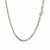 Diamond Cut Cable Link Chain in 14k White Gold (2.90 mm)