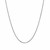 Sterling Silver Rhodium Plated Cable Chain (1.40 mm)