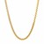 Semi Solid Box Chain in 14k Yellow Gold (2.5 mm)