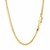 Semi Solid Box Chain in 14k Yellow Gold (2.5 mm)