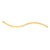 14k Yellow Gold 7 1/2 inch Laurel Leaf Bracelet with Diamond (7.40 mm)