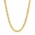 Semi Solid Miami Cuban Chain in 10k Yellow Gold (4.50 mm)