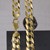 Solid Curb Chain in 14k Yellow Gold (12.18 mm)