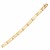 Greek Key Link Bracelet in 14k Yellow Gold (3.30 mm)