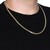 Classic Miami Cuban Solid Chain in 10k Yellow Gold (4.90 mm)