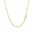 Round Box Chain in 14k Yellow Gold (1.3 mm)