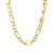 Lite Figaro Chain in 10k Yellow Gold (6.60 mm)