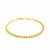 Miami Cuban Semi Solid Bracelet in 10k Yellow Gold  (4.50 mm)