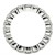 Round Cut Lab Grown Diamond Eternity Ring in 14k White Gold (2 cttw FG/VS2)