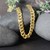 Semi Solid Miami Cuban Chain in 10k Yellow Gold (9.10 mm)