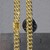 Semi Solid Miami Cuban Chain in 10k Yellow Gold (9.10 mm)