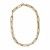 14k Yellow Gold Extra Wide Paperclip Chain Necklace