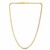 Round Pave Franco Chain in 14k Yellow Gold (4.00 mm)