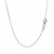 Diamond Cut Cable Link Chain in 18k White Gold (0.75 mm)