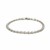 Heart Anklet in 14k White Gold (2.9 mm)