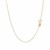 14k Yellow Gold Necklace with Round Diamond Charms