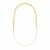 14k Yellow Gold Oval Chain Necklace with Pearls