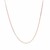 Diamond Cut Cable Link Chain in 18k Rose Gold (0.75 mm)