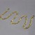 Solid Figaro Chain in 14k Yellow Gold (6.00 mm)