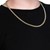 Semi Solid Miami Cuban Chain in 10k Yellow Gold (5.00 mm)