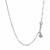 Adjustable Paperclip Chain in 14k White Gold (1.50 mm)