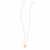 14k Yellow Gold Papillon Butterfly Necklace