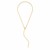 14k Yellow Gold Serpent Necklace