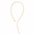 14k Yellow Gold Serpent Necklace