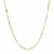 Diamond Cut Bar Links Pendant Chain in 14k Yellow Gold (1.30 mm)