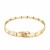 Greek Key Design Bracelet in 14k Yellow Gold (6.35 mm)