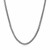 Solid Round Box Chain in 14k White Gold (2.5 mm)