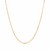 Diamond Cut Cable Link Chain in 14k Yellow Gold (1.1 mm)