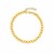 14k Yellow Gold Bead Chain Necklace(5mm)