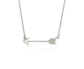 Necklace with Arrow in Sterling Silver