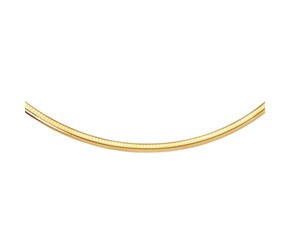 Classic Omega Bracelet in 14k Yellow Gold  (6.00 mm)