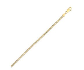 Ice Barrel Chain in 14k Yellow Gold (3.14 mm)