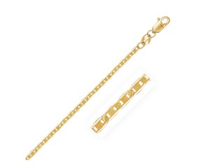 Mariner Link Bracelet in 10k Yellow Gold (1.7mm)