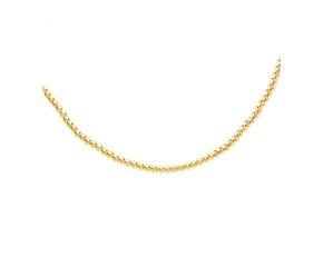 14k Yellow Gold Bead Chain (6mm)