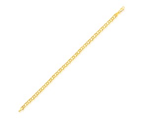 Lite Charm Bracelet in 14k Yellow Gold (4.0mm)